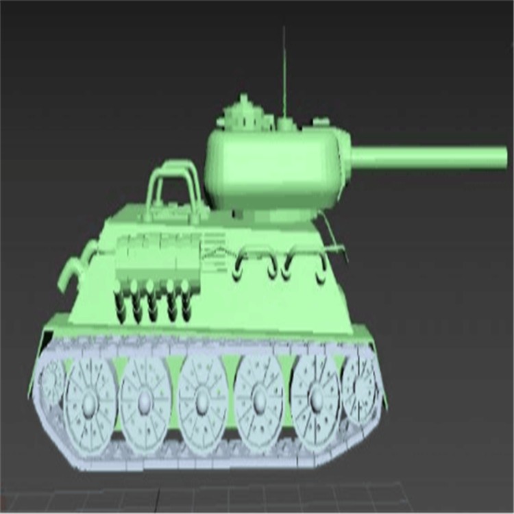 成安充气军用坦克模型